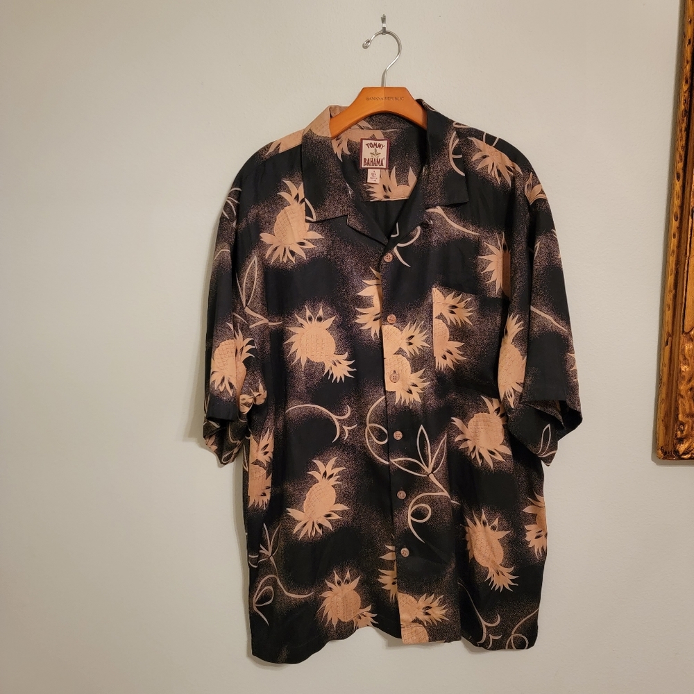 Tommy Bahama 100% silk shirt size XL